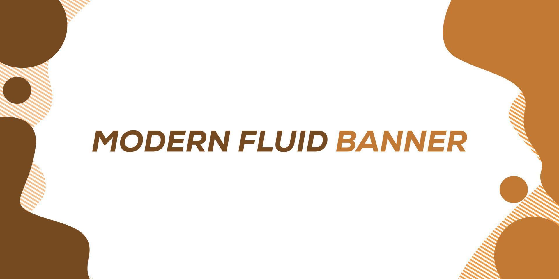 Liquid abstract background. Vector banner template for social media, web sites, Fluid wavy shapes and text