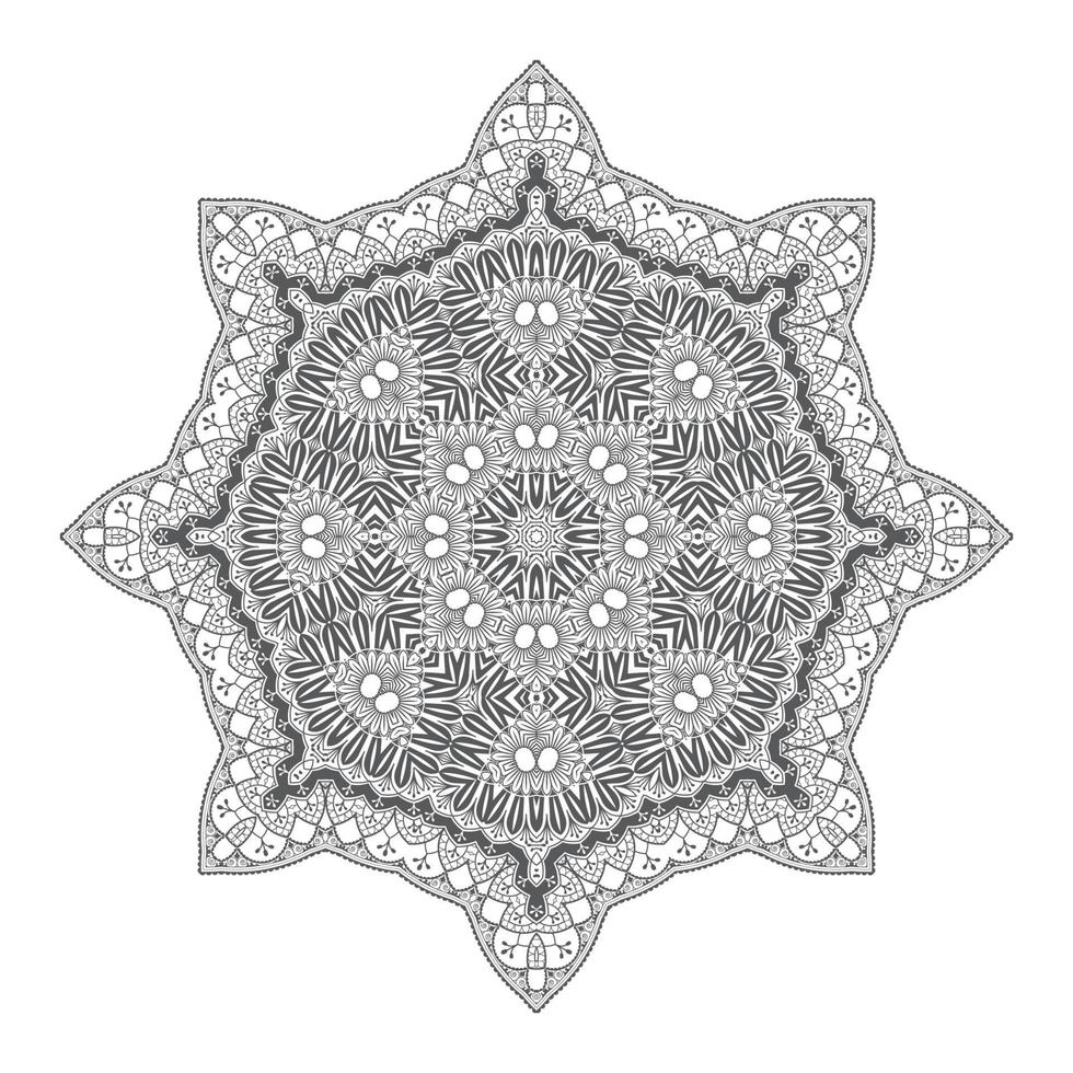 beautiful mandala vector for design