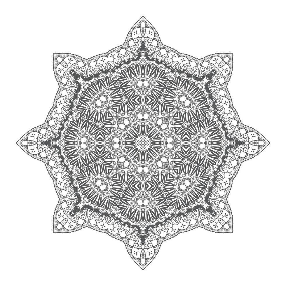 beautiful mandala vector for design