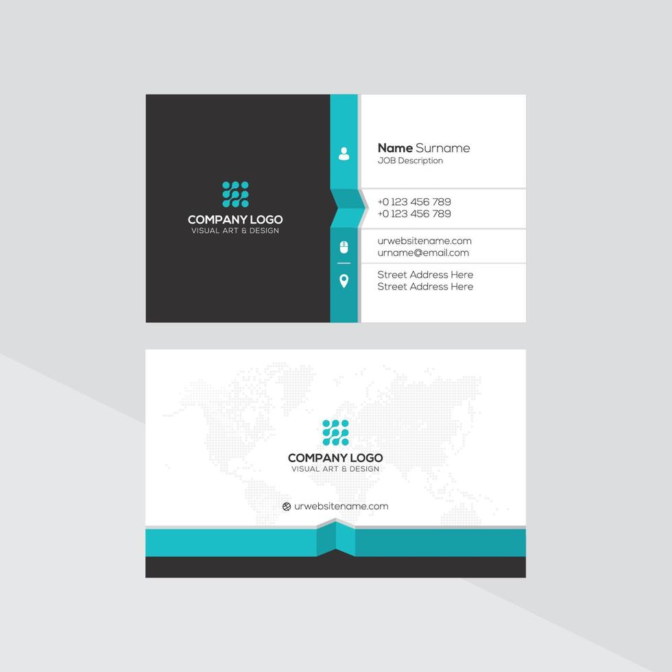 Free Business Card Template vector