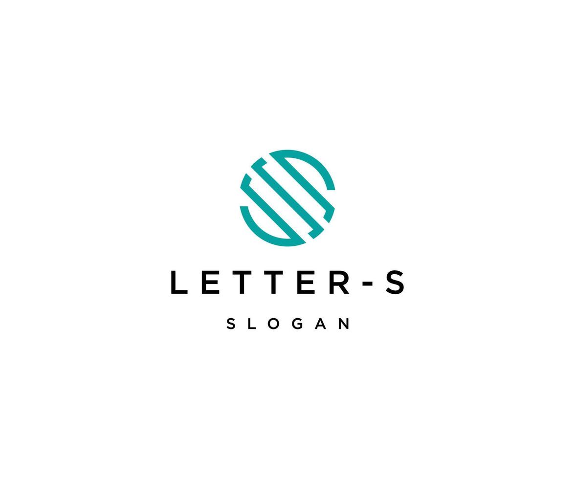 Letter s logo icon design template vector