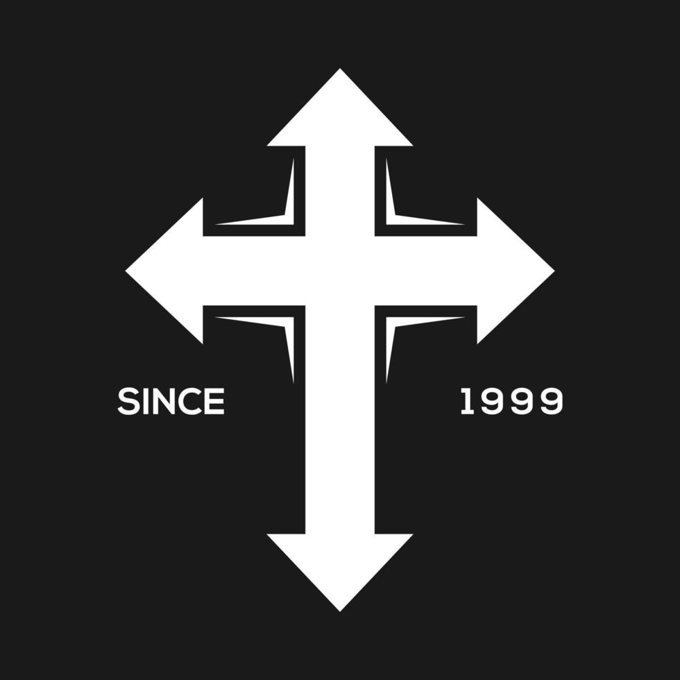 church logo vector design