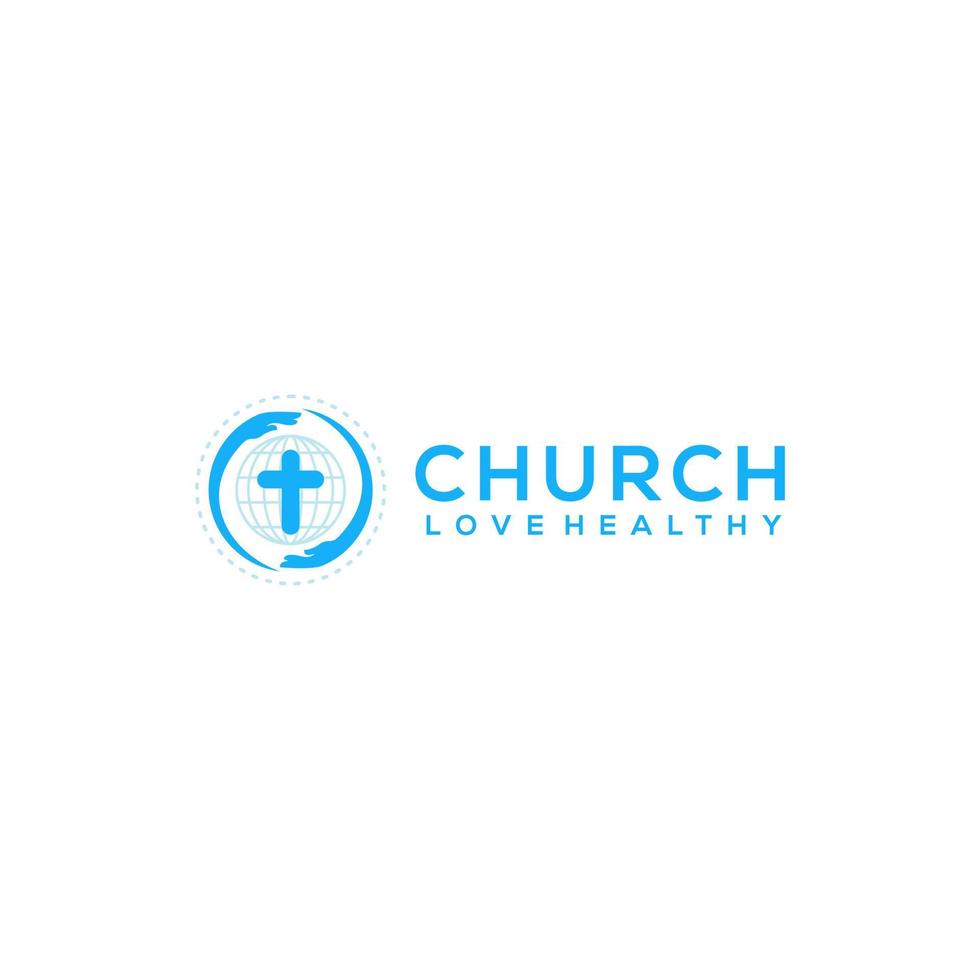 church logo design vector