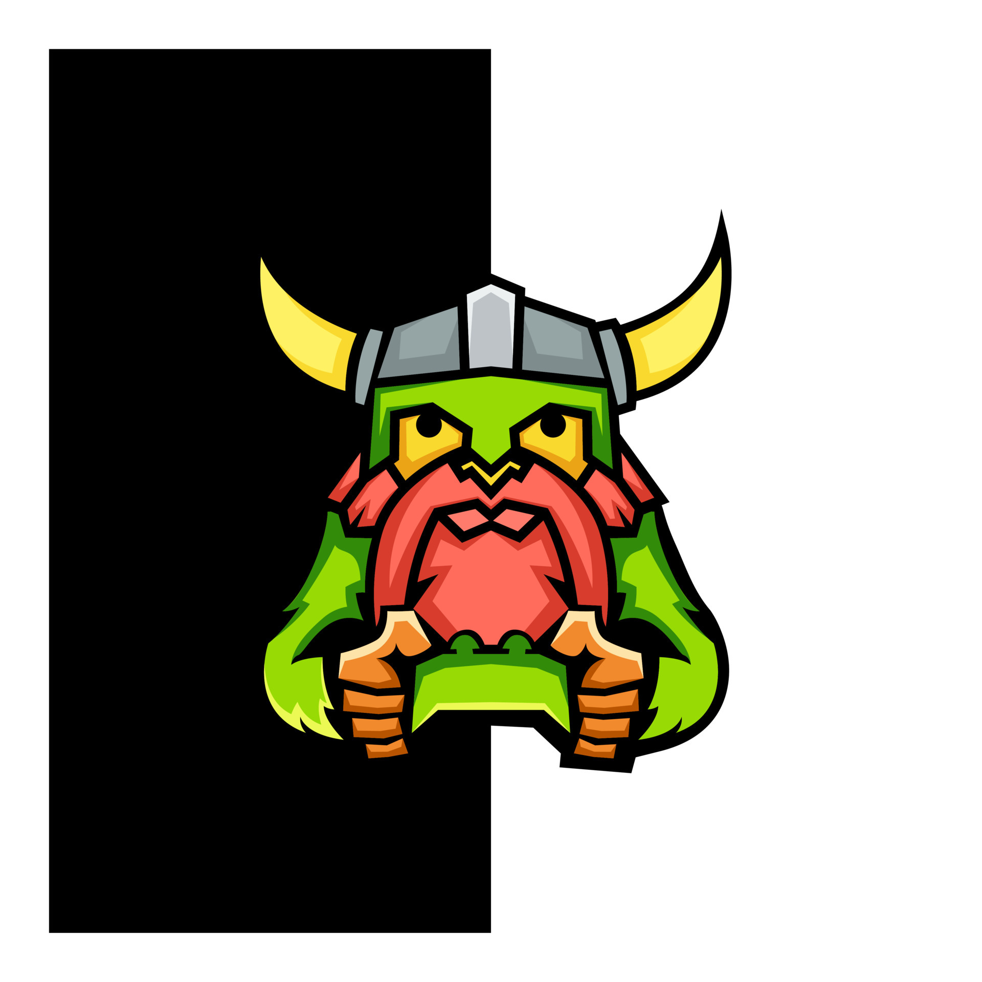 Viking Mascot Logo Design 6549492 Vector Art At Vecteezy