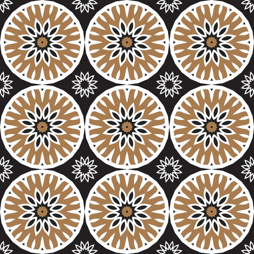 Old Ceramic Tiles Patterns Seamless vectors