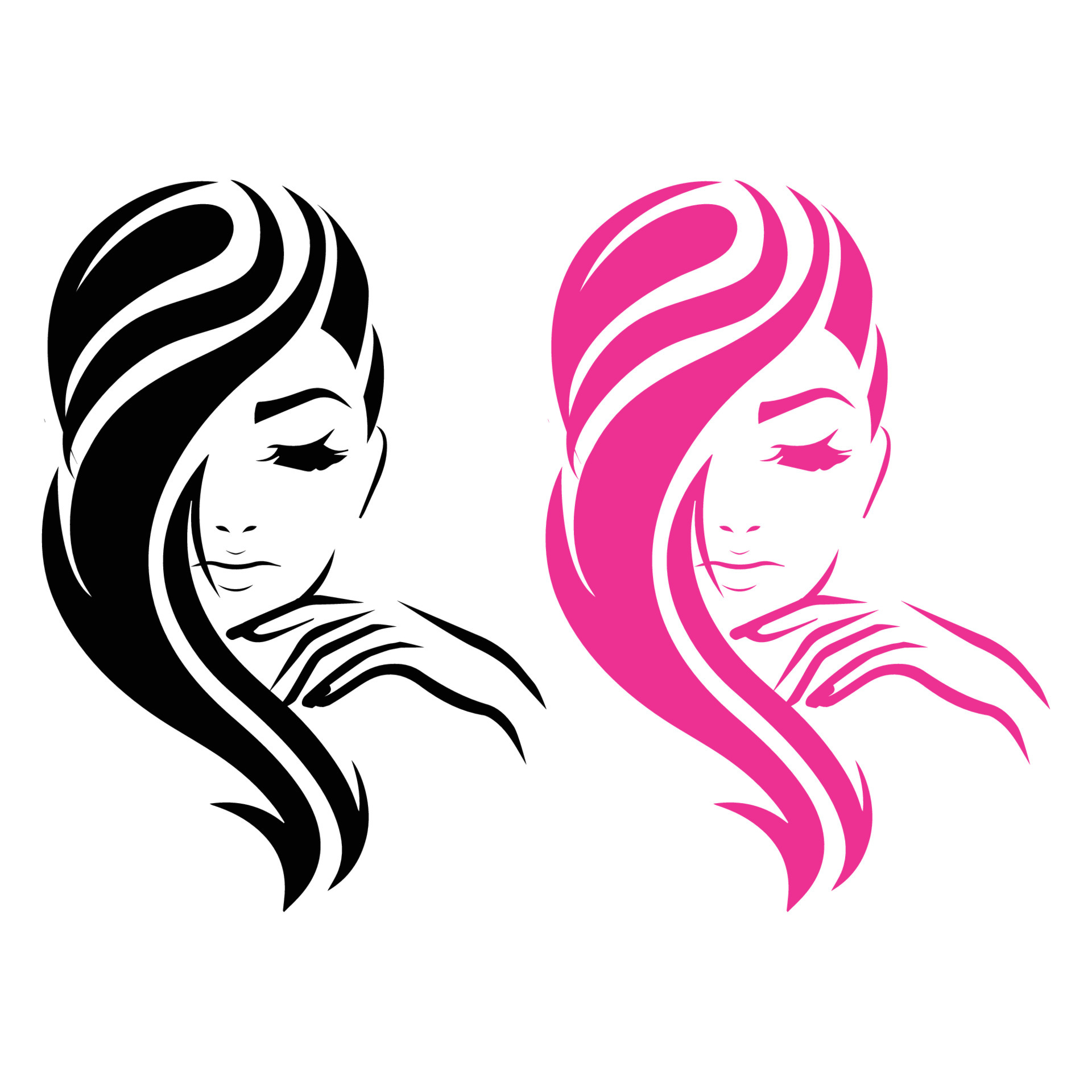 Beauty Salon Hair Logo 6549615 Vector Art at Vecteezy