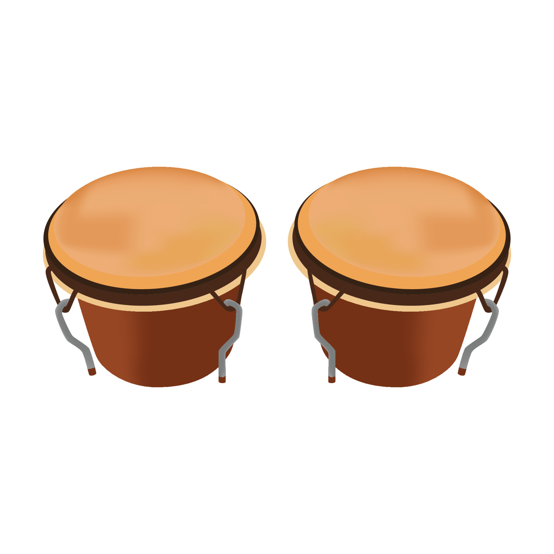 bongo drums art illustration 6549619 Vector Art at Vecteezy
