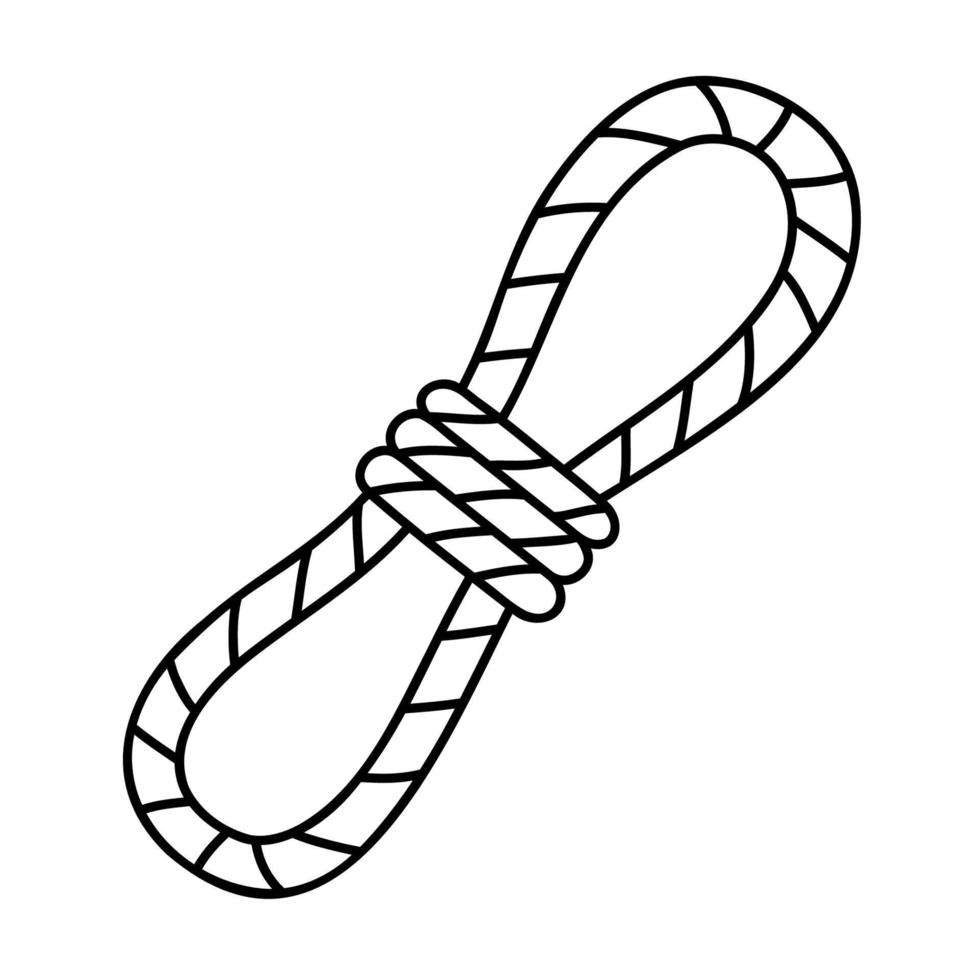 Rope. Hand drawn doodle icon. 6549675 Vector Art at Vecteezy