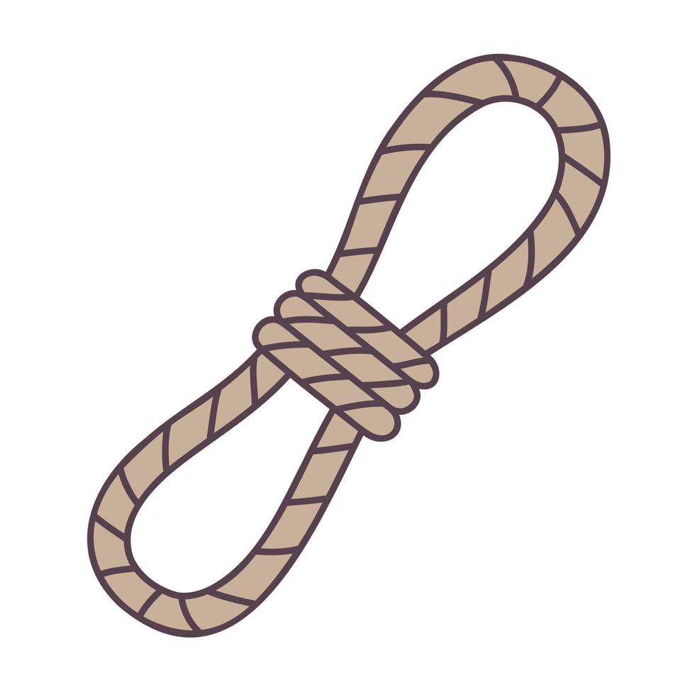 Rope. Hand drawn doodle icon. 6549792 Vector Art at Vecteezy