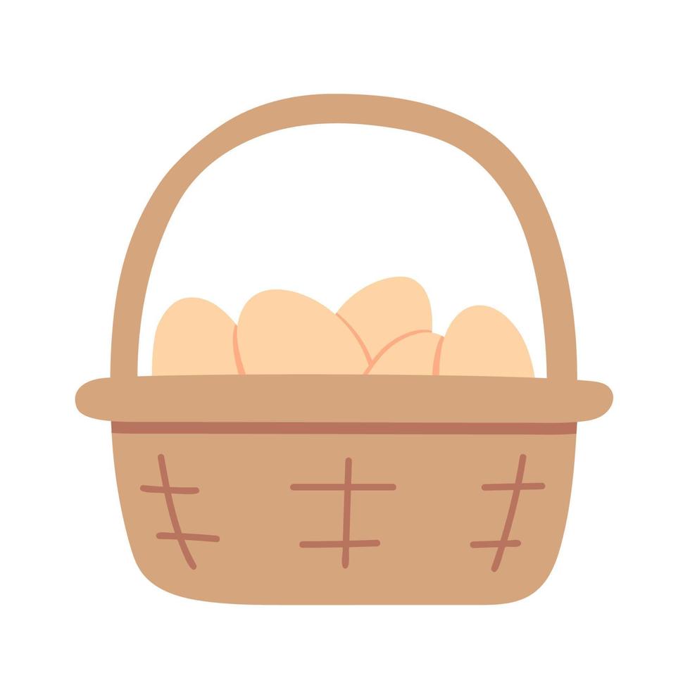 Egg. Hand Drawn Spring Icons. vector