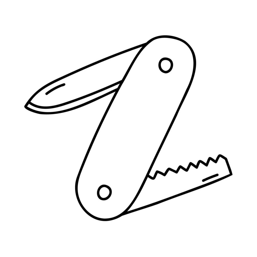 Multi tools. Hand drawn doodle icon. vector