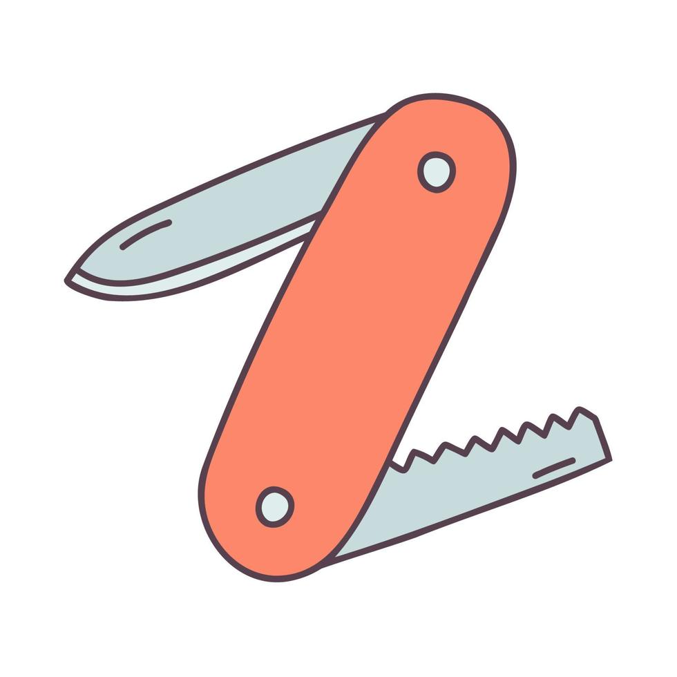 Multi tools. Hand drawn doodle icon. vector