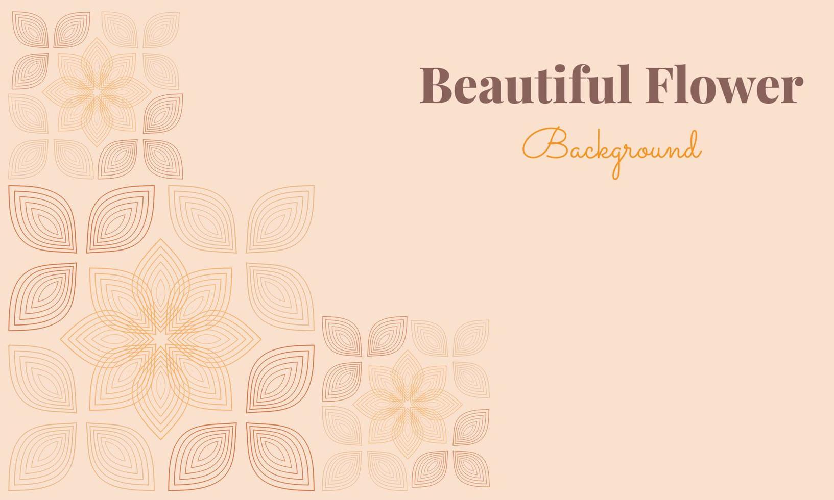 beautiful flower petals background vector