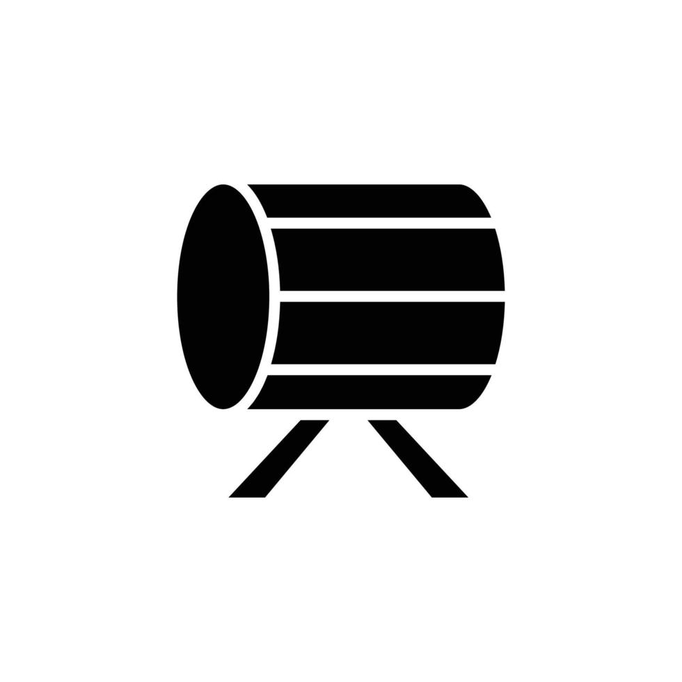 this is icon for drum vector