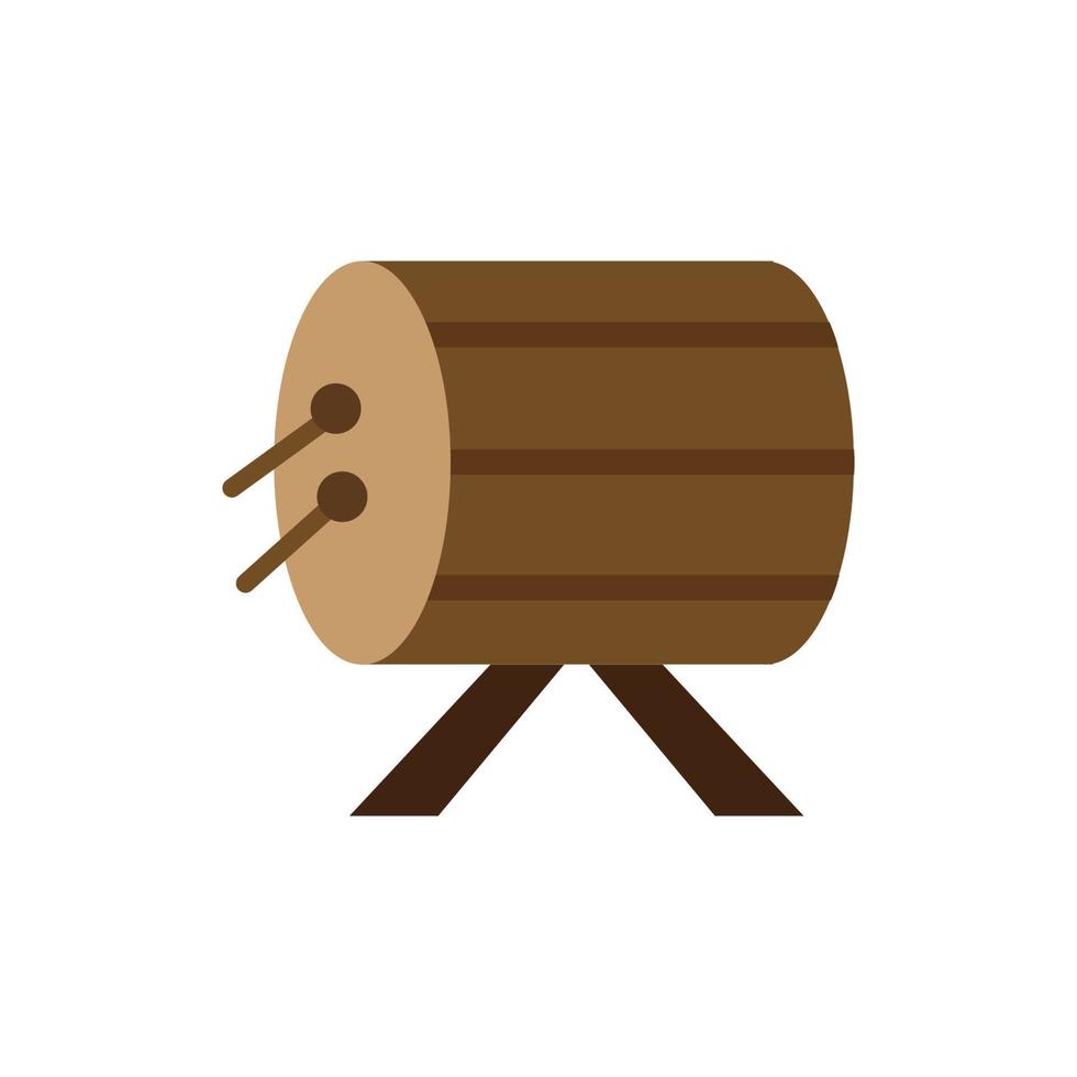 this is icon for drum vector