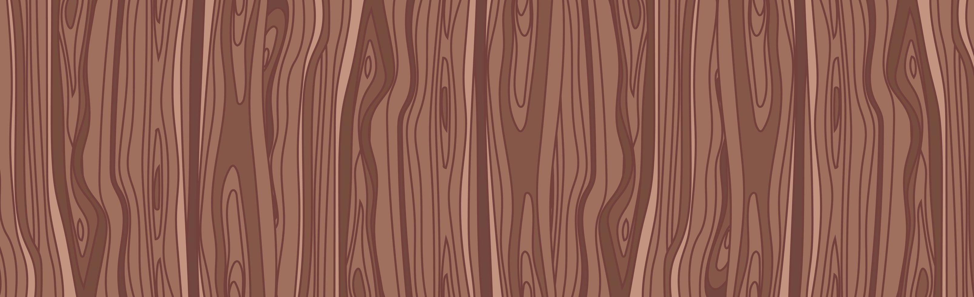 Realistic texture pattern of dark wood, background - Vector