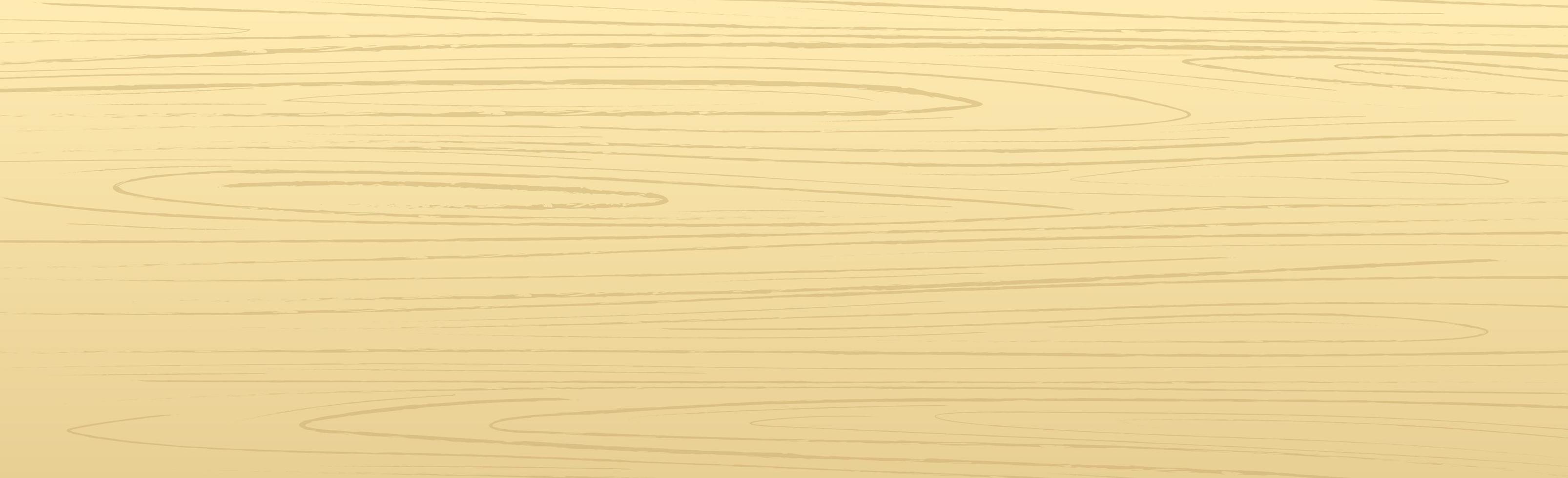 Panoramic texture of light wood with knots - Vector