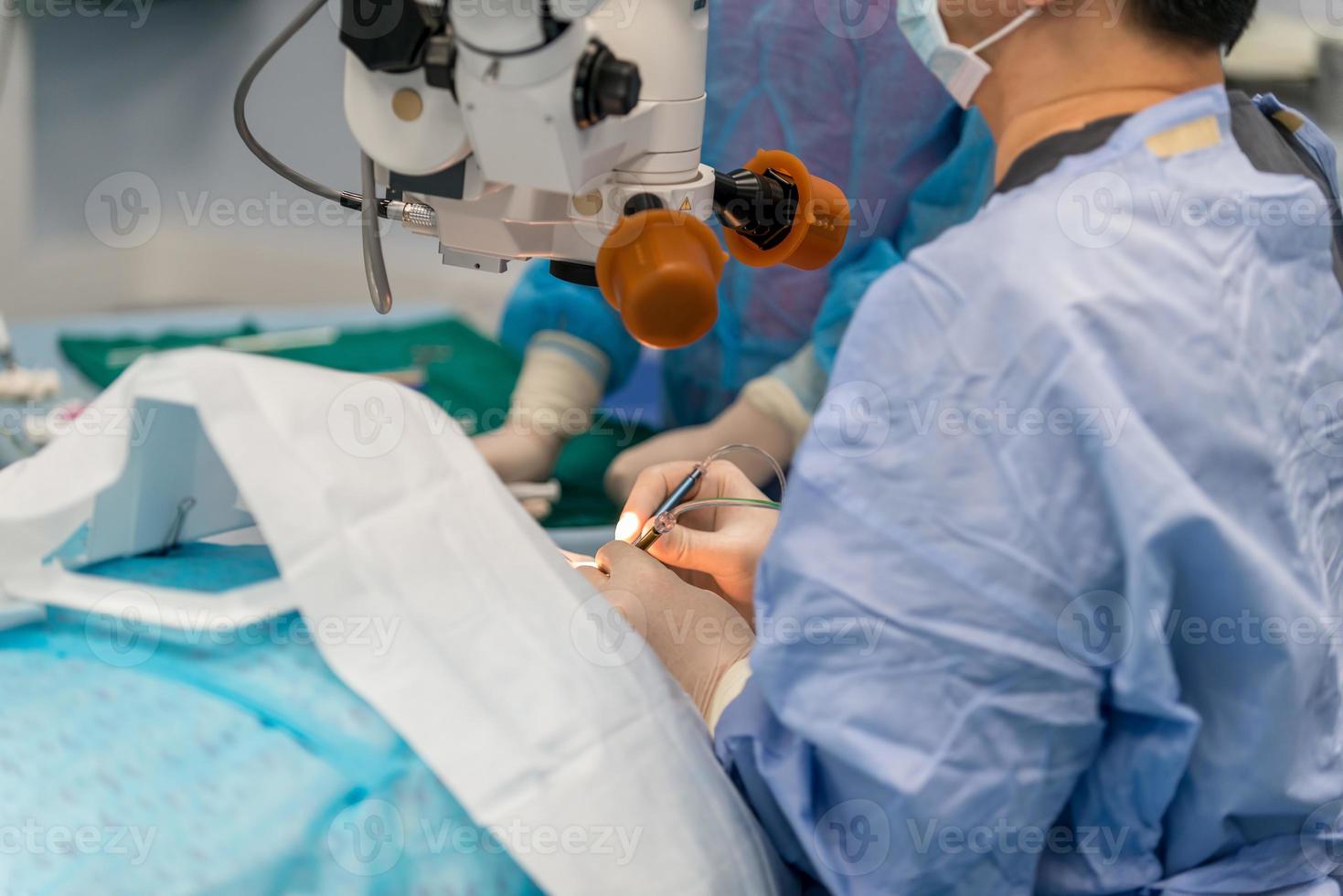 medical surgical eye surgery photo