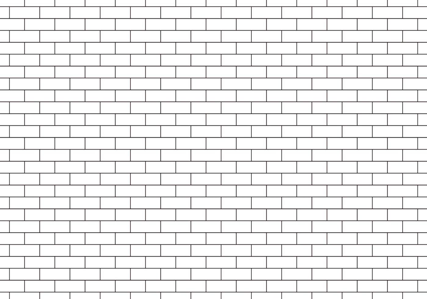 brick wall white vector background