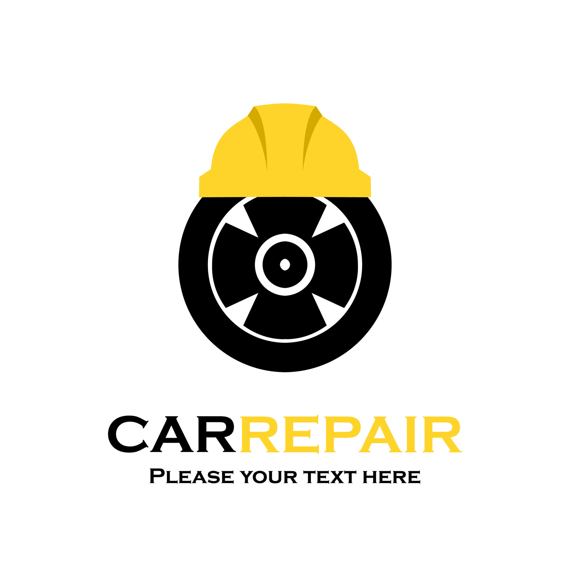 Car repair logo template illustrtion, suitable for engineering, mechanic, automotive