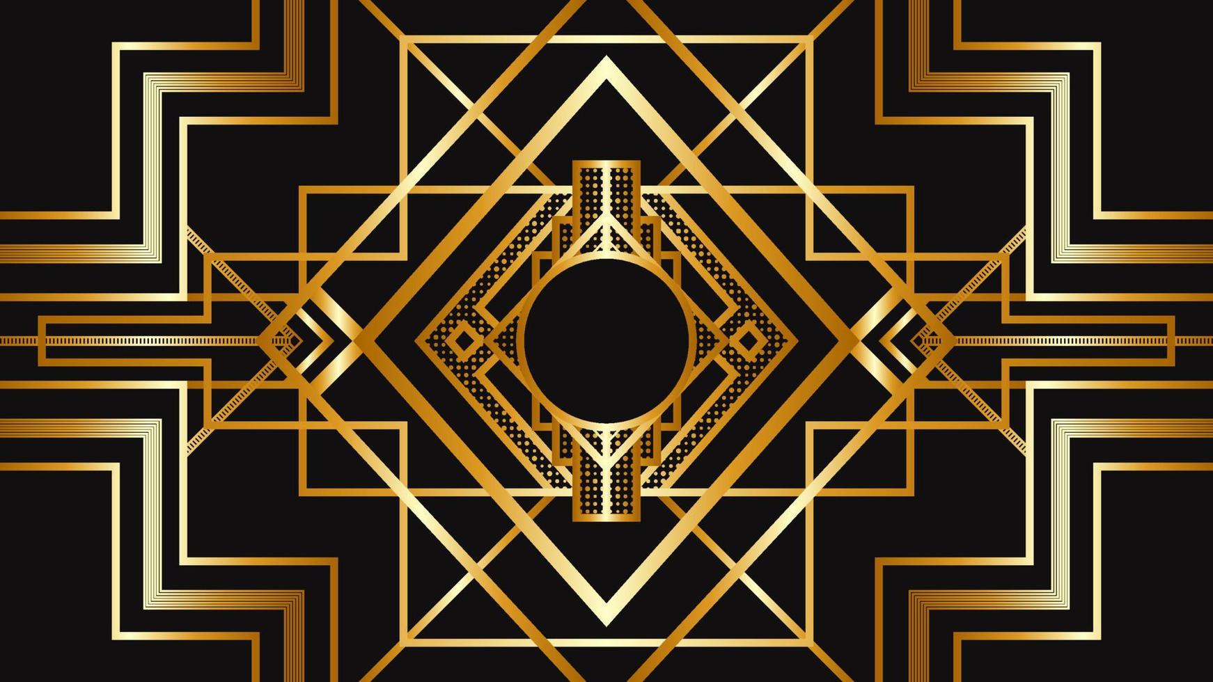 Art Deco Inspired Background vector