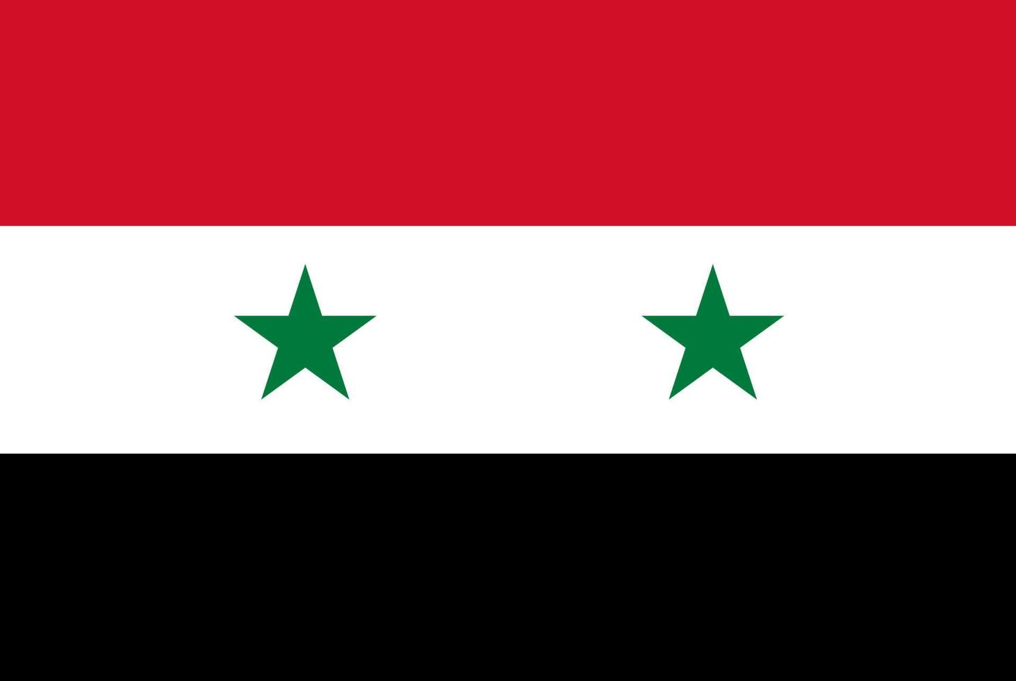 bandera de siria vector