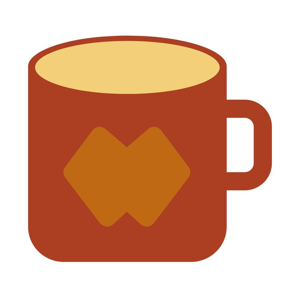 Coffee Cup with flat icon suitable for House icon set vector