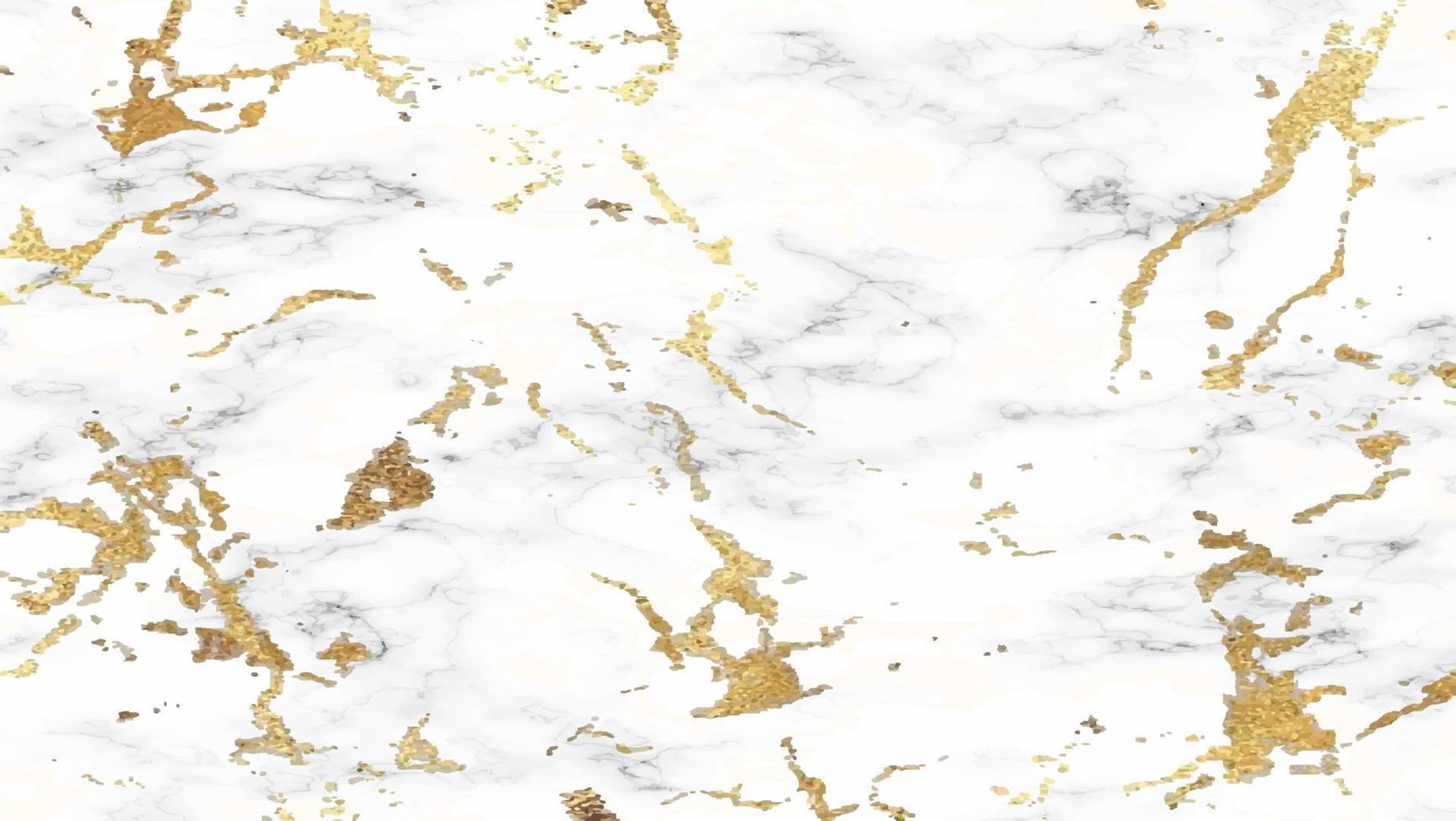 mármol con ilustración de vector de fondo de textura dorada