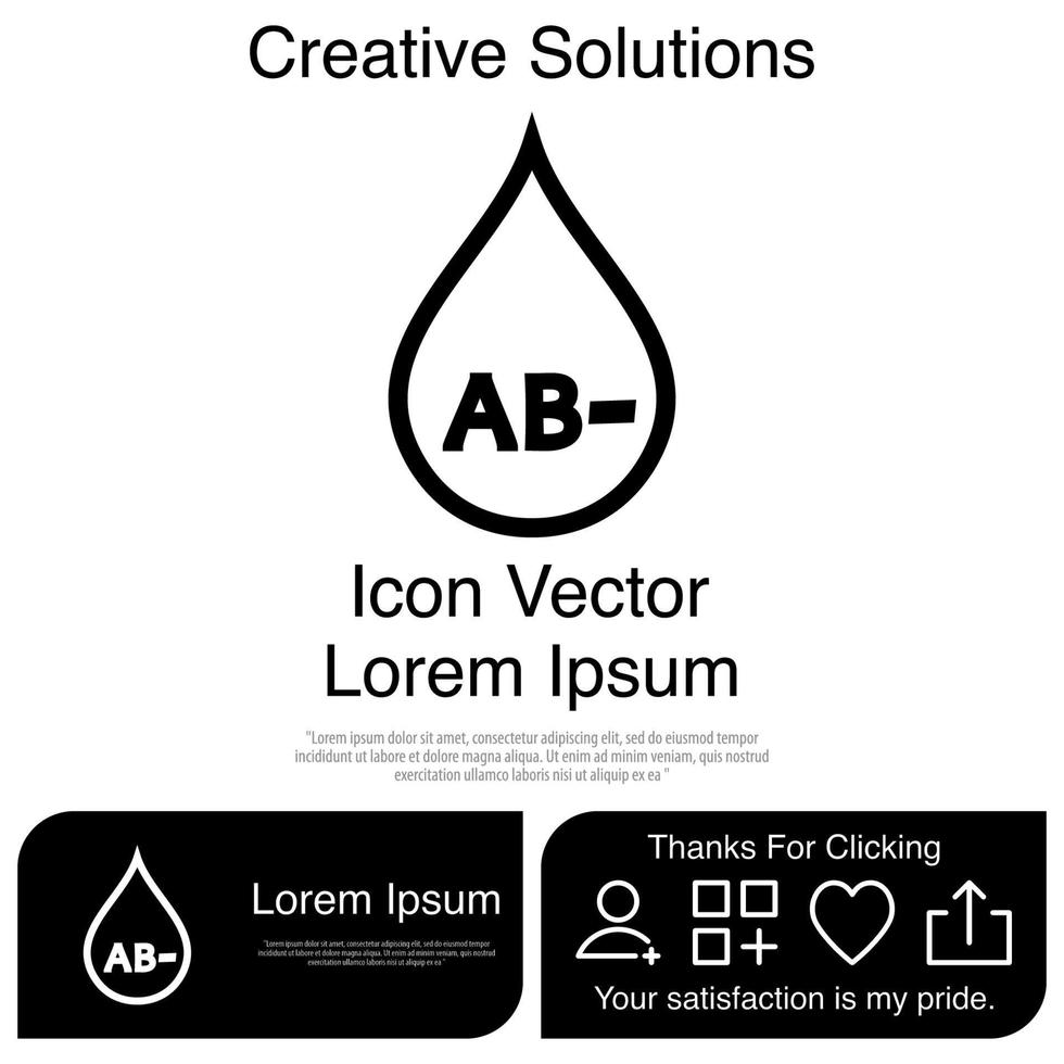 Blood Icon Vector EPS 10