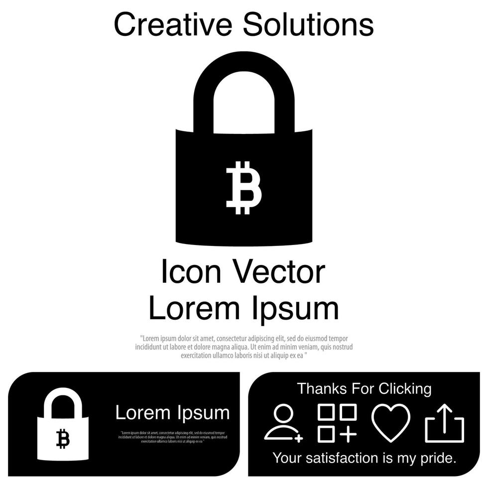 Padlock With Money Icon Vector EPS 10