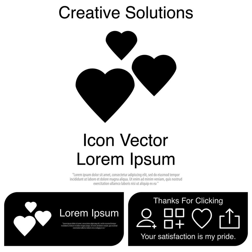 Love Icon Vector EPS 10