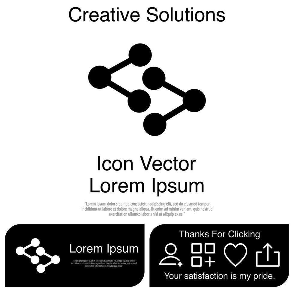 Atom Icon Vector EPS 10