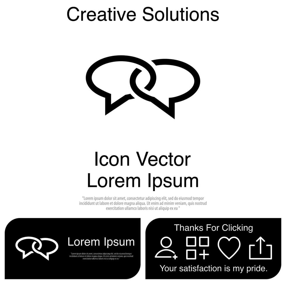 Bubble Space Icon Vector EPS 10