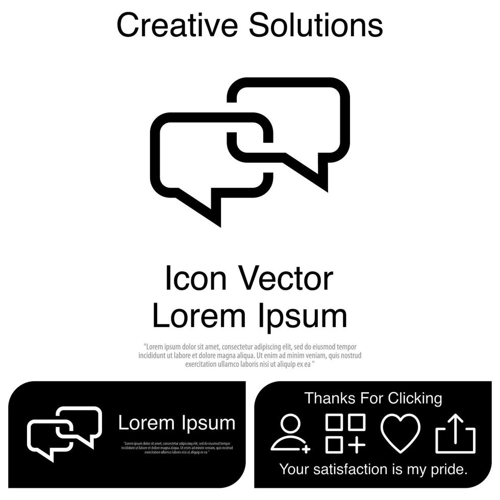 Bubble Space Icon Vector EPS 10
