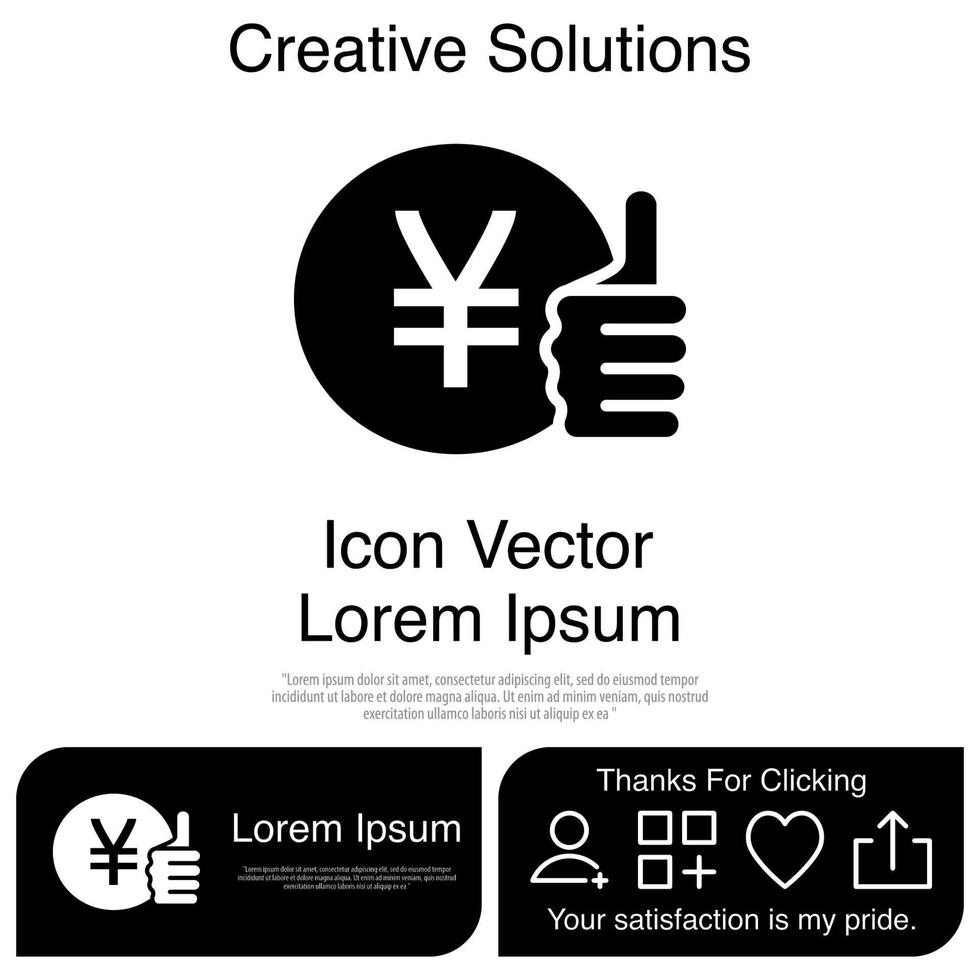 Up Investment Icon Vector EPS 10
