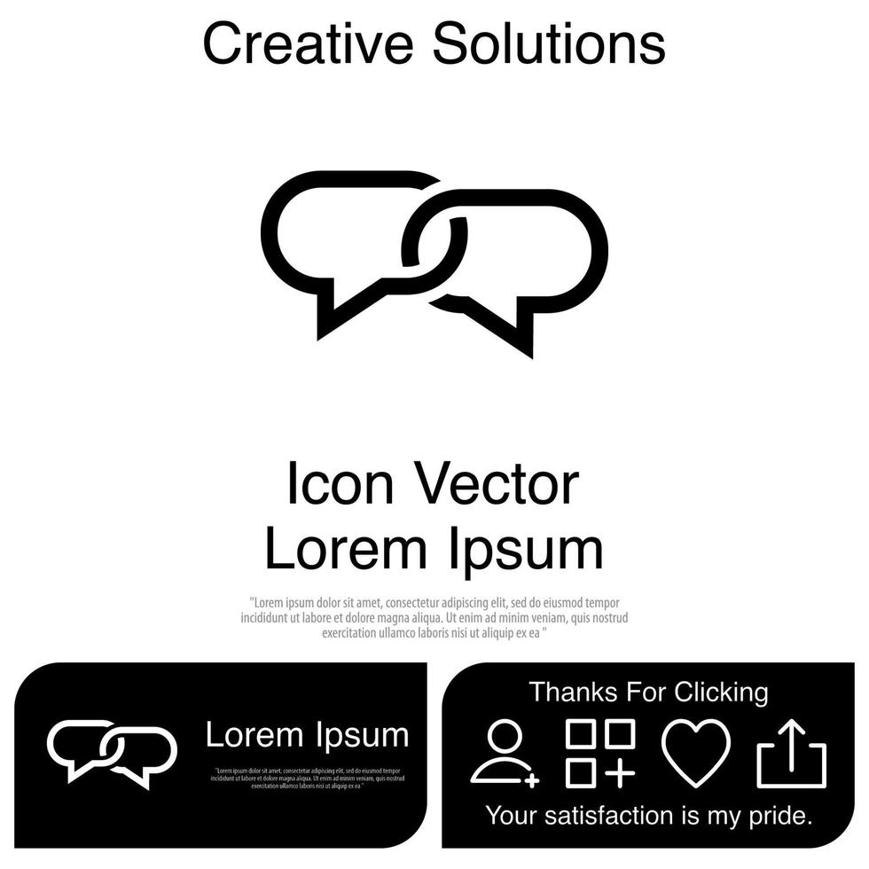 Bubble Space Icon Vector EPS 10