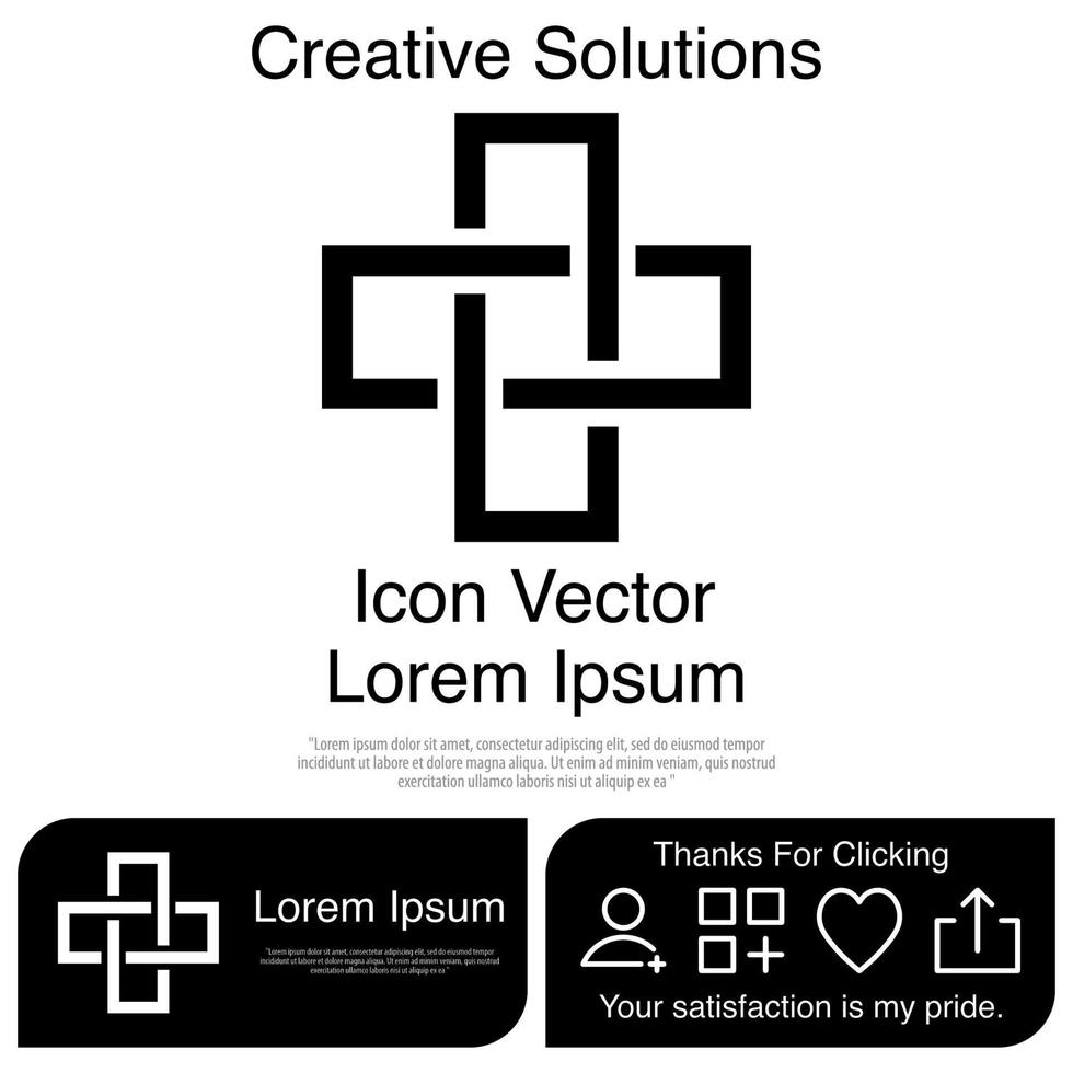 Cross Icon Vector EPS 10