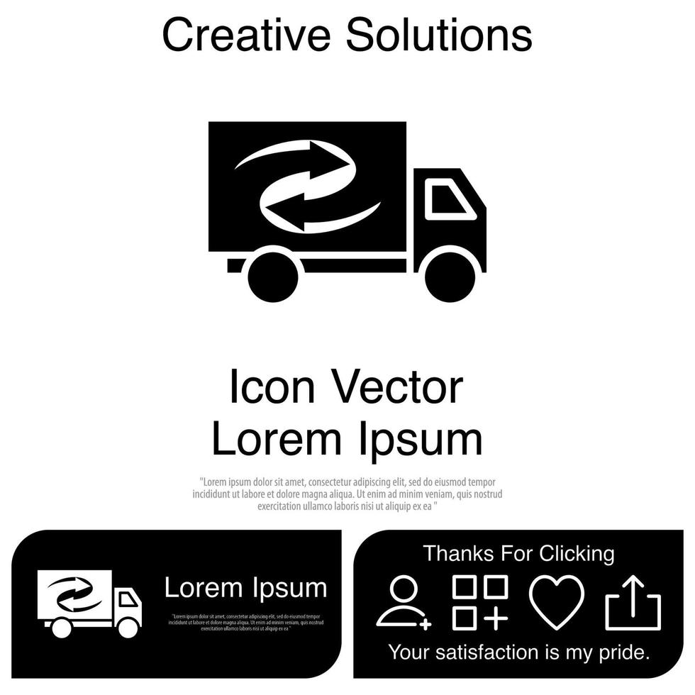 Delivery Icon Vector EPS 10