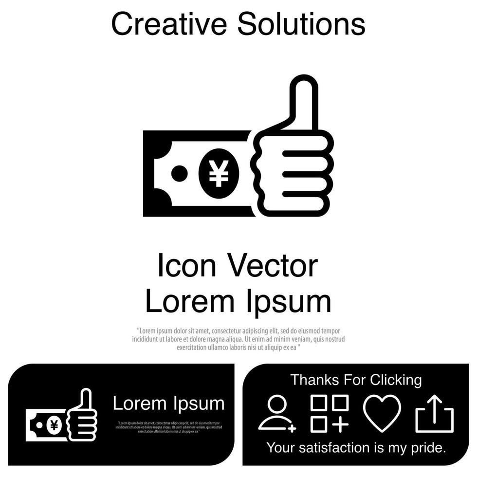 Up Investment Icon Vector EPS 10