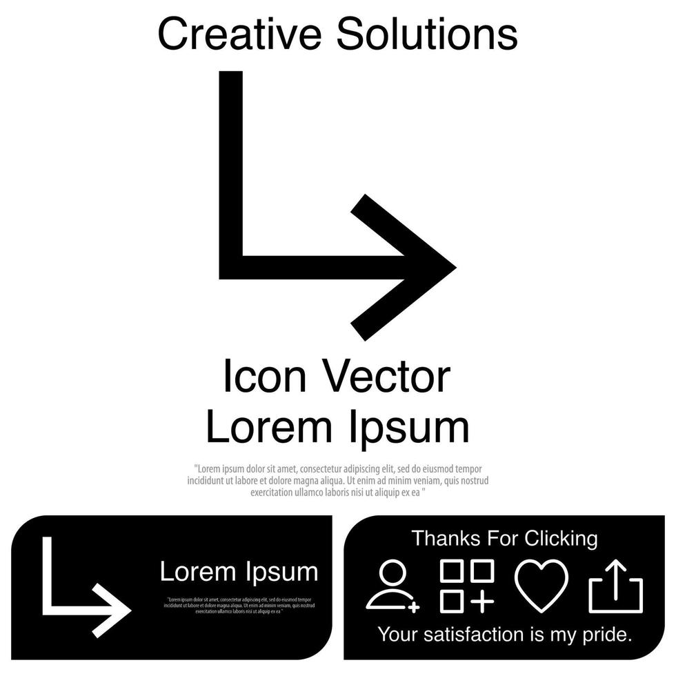 flecha, icono, vector, eps, 10 vector