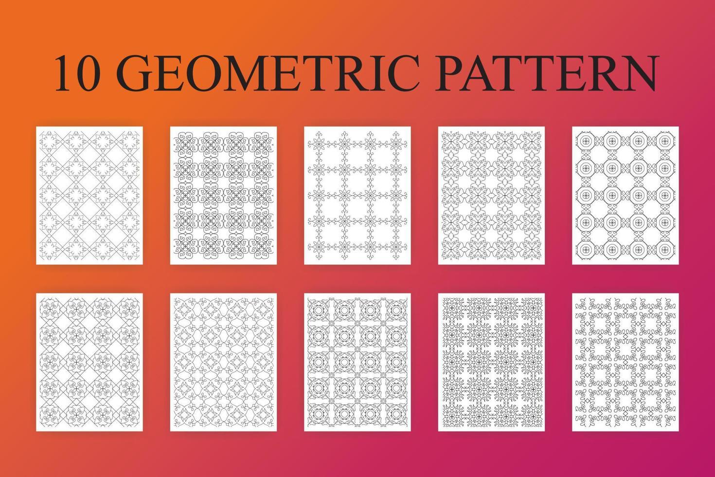 Geometric Pattern Kdp Interiors vector