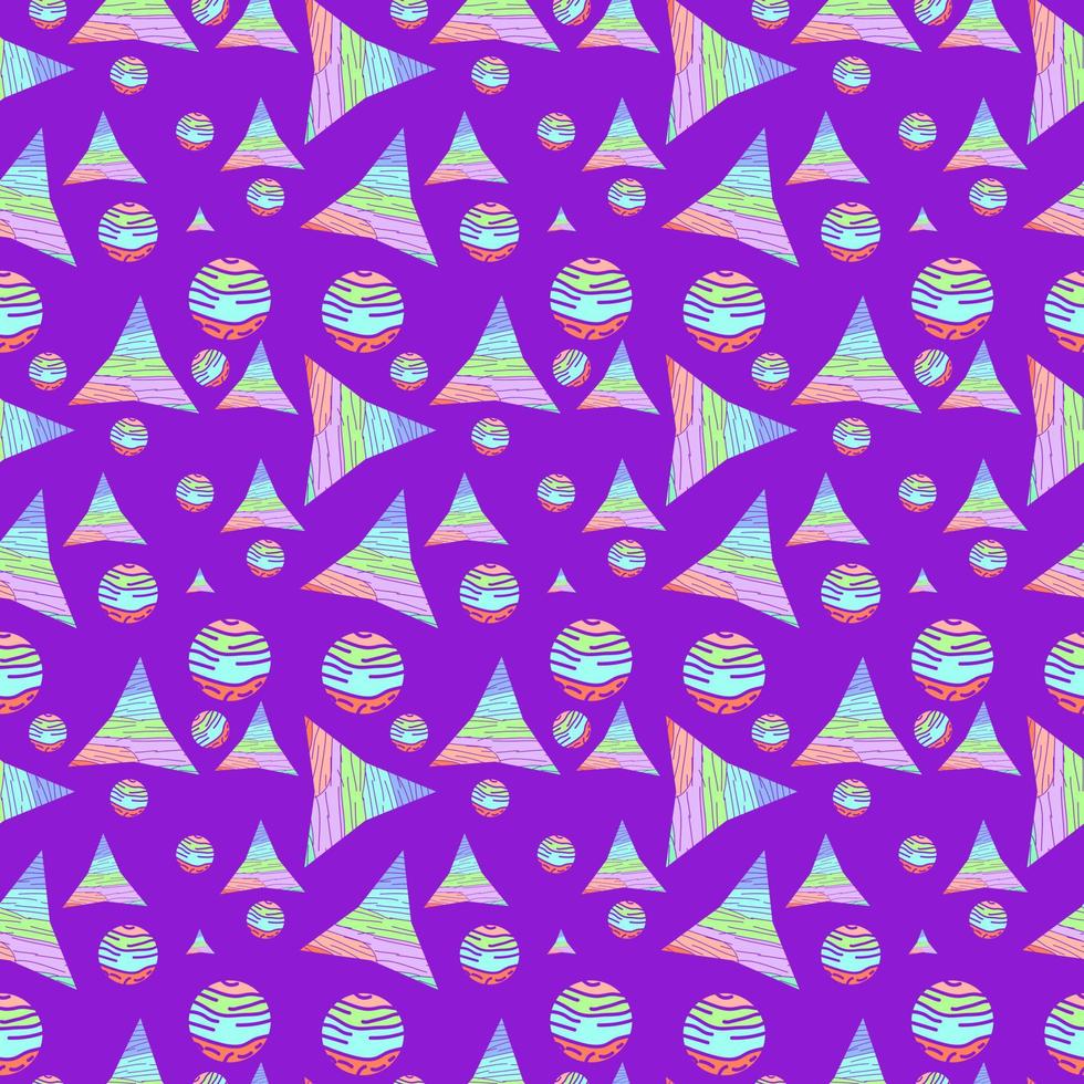 Creative modern seamless pattern design vector