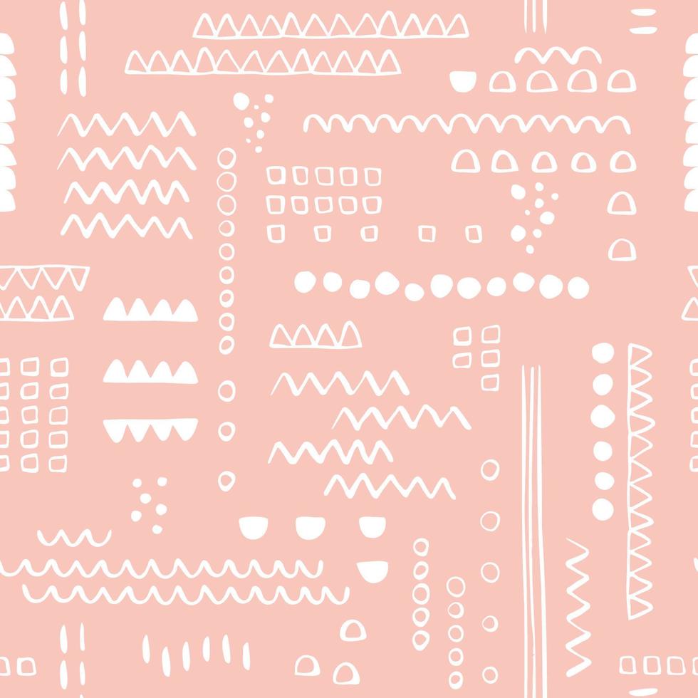 Vector seamless surface pattern design Childish background