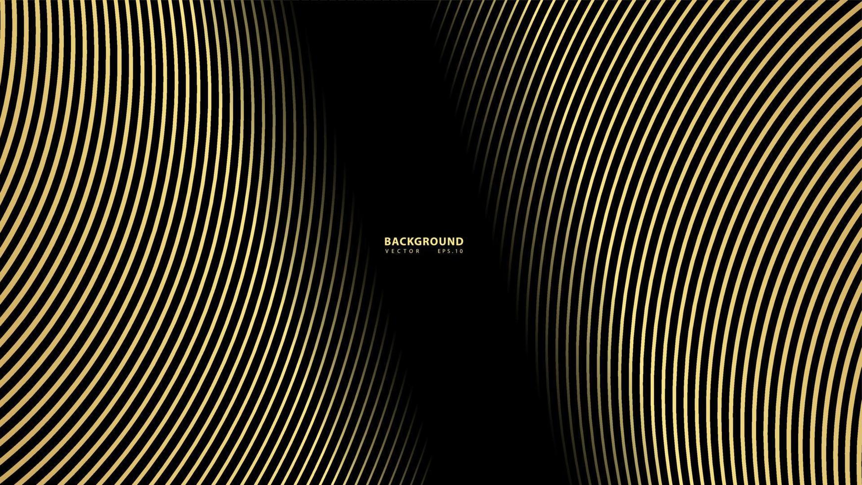 Striped gold texture, Abstract warped Diagonal Striped Background, waved lines texture. Brand new style for your business design, vector template for your ideas