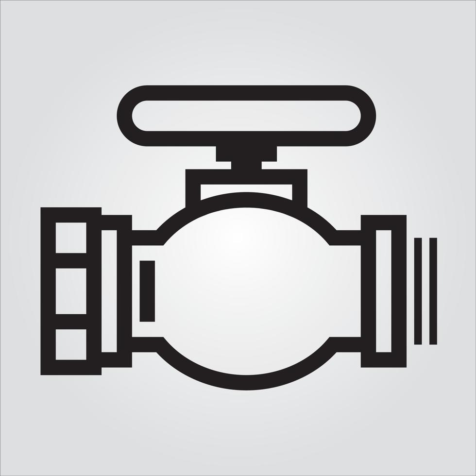 Isolated Detailed Outline Valve 3 Icon Scalable Vector Graphic Free Vector