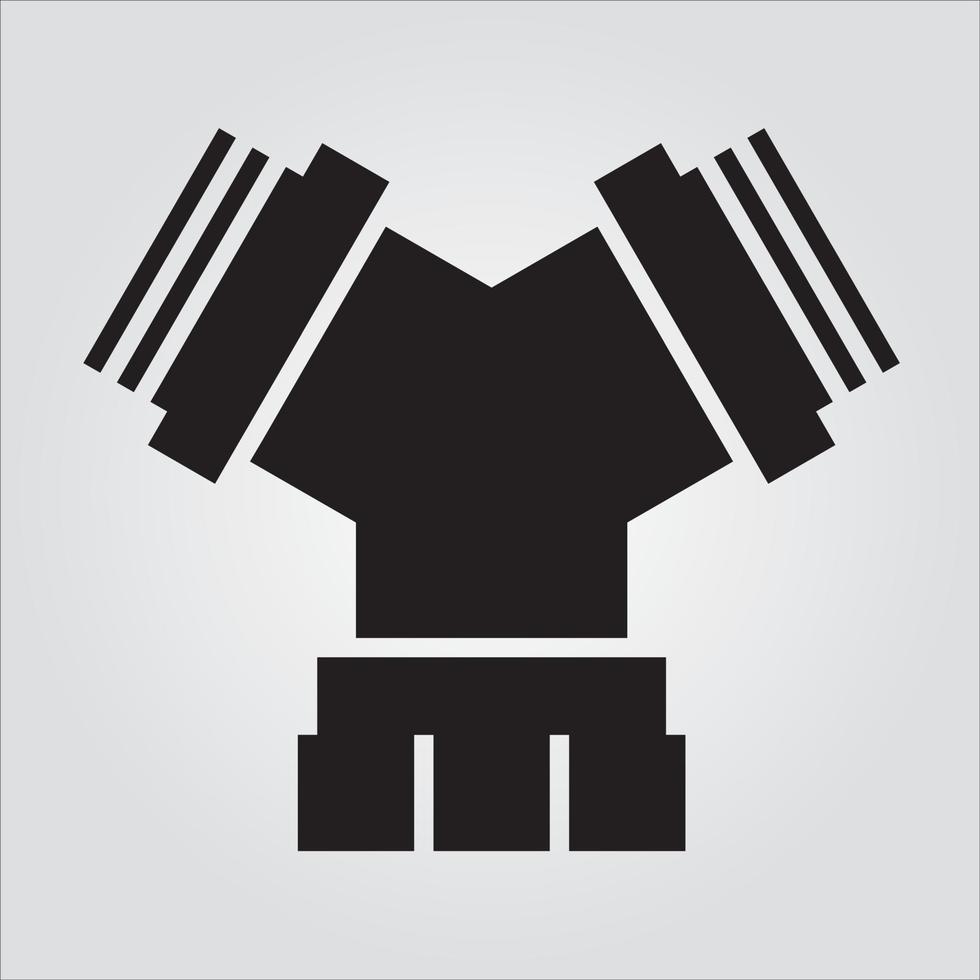 Isolated Pipe 15 Glyph Icon Scalable Vector Graphic Free Vector