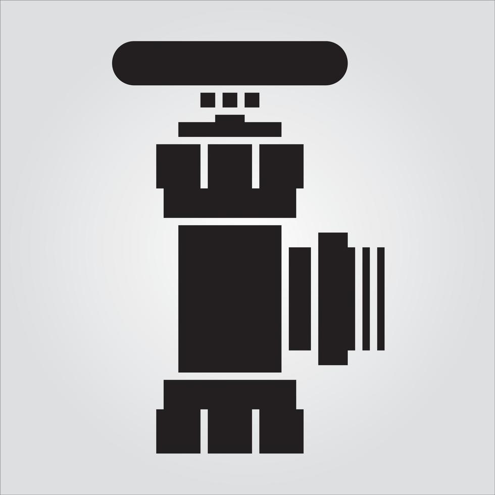 Isolated Valve 1 Glyph Icon Scalable Vector Graphic Free Vector
