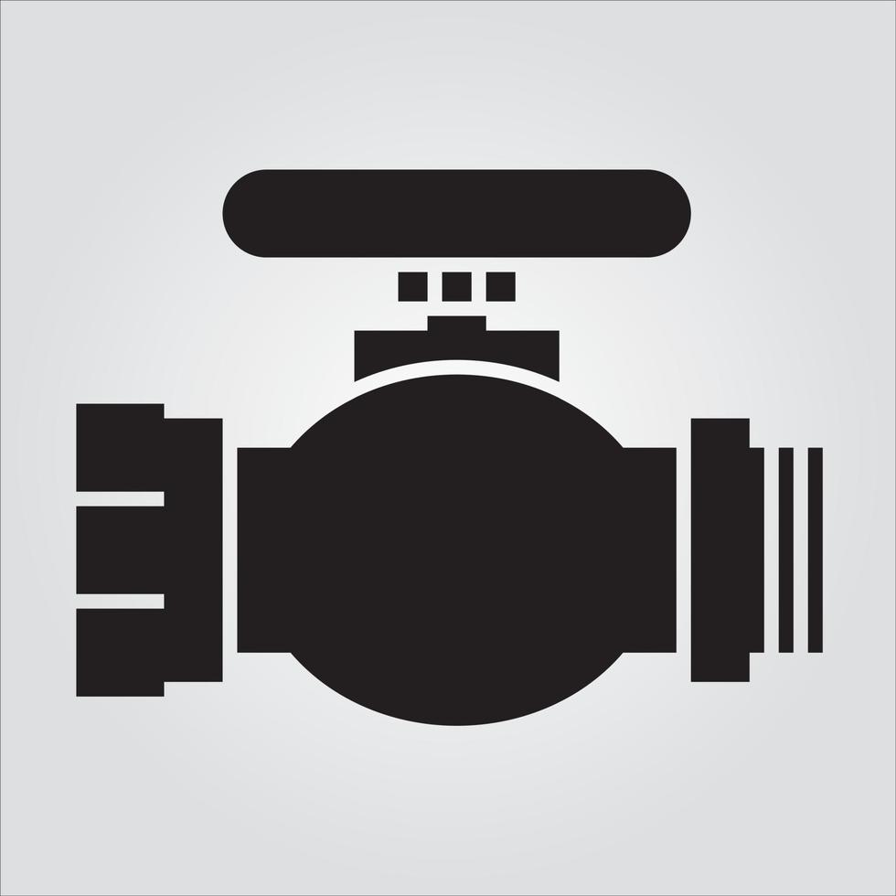 Isolated Valve 4 Glyph Icon Scalable Vector Graphic Free Vector