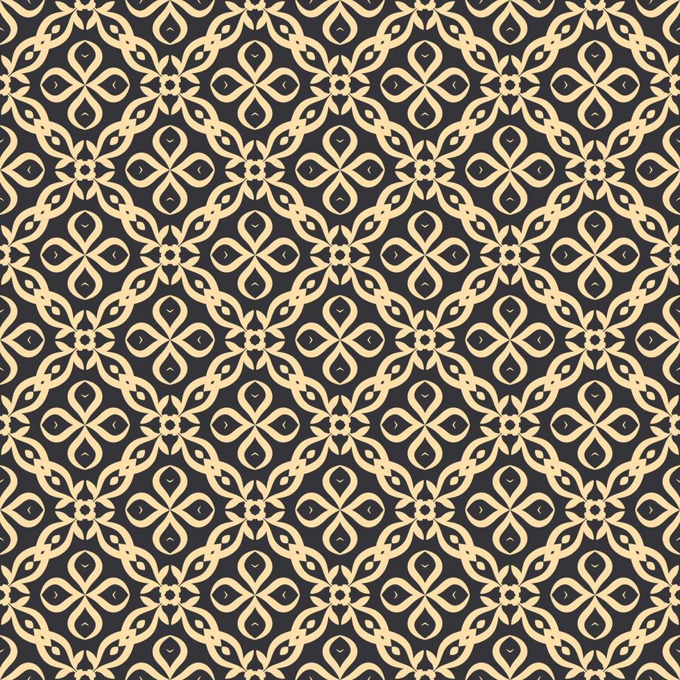 Decorative ornament seamless pattern background vector