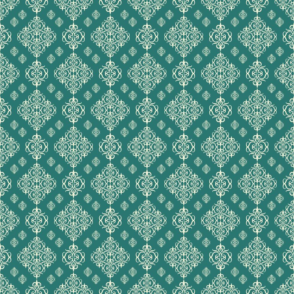 Decorative ornament seamless pattern background vector